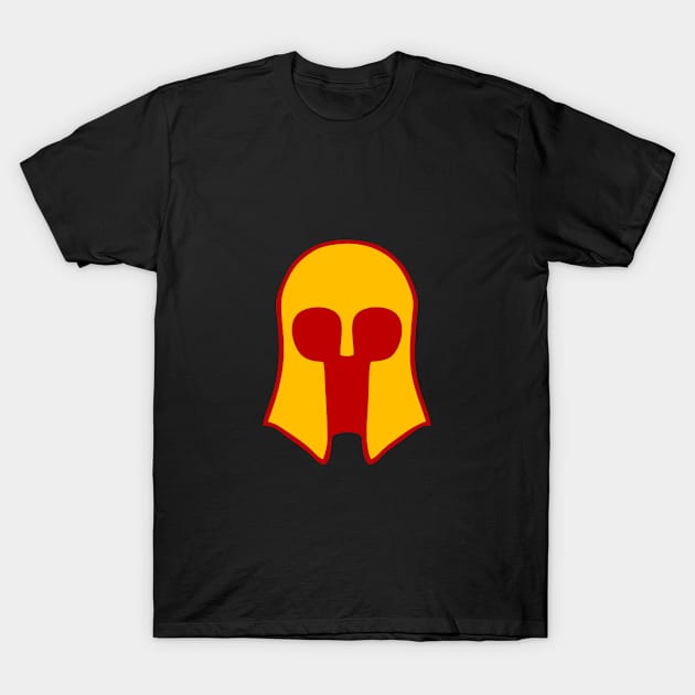 helmet T-Shirt by Huggy Mauve